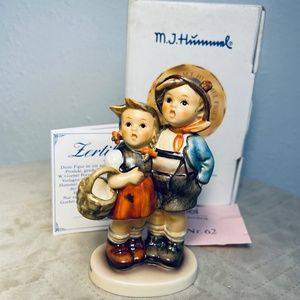 Goebel M.J. Hummel Hansel and Gretel Surprise Vintage Porcelain Figurine
